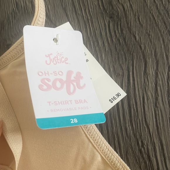 Justice t-shirt bra sz 28 - Picture 5 of 9